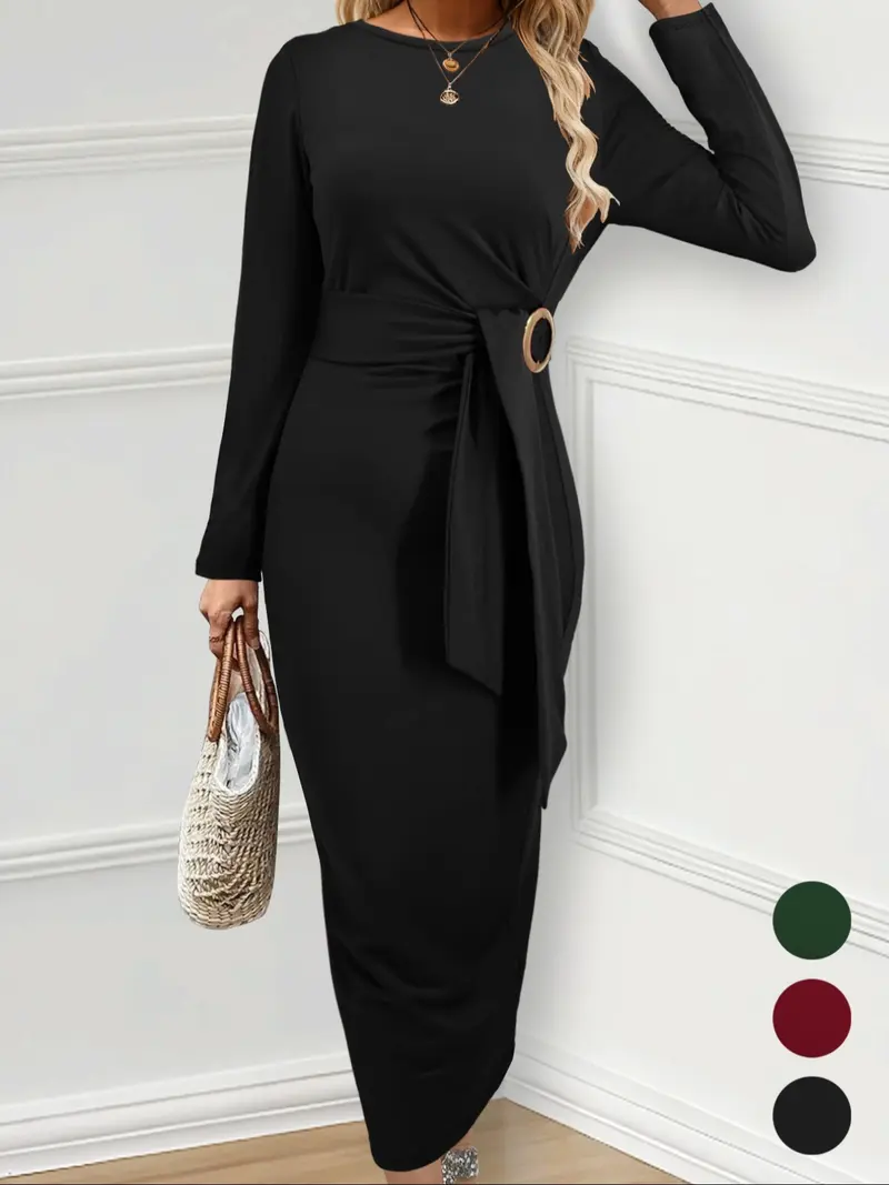 long sleeve black dress formal - TikTok Shop long sleeve black dress formal - TikTok Shop