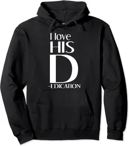 I Love His D I Love Her P Partner Matching Outfit Pullover Hoodie - Kadashya Shop 66B09N1WNKCH