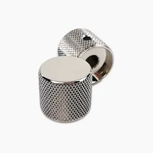 Allparts Metal Barrel Knobs (2 pcs)