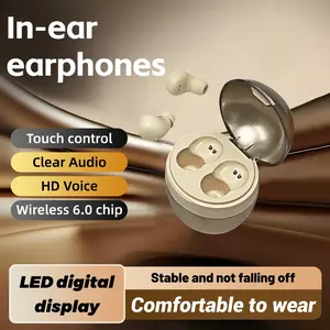 In-ear Design Wireless Earphone, Wireless Earphones, Dual-ear Sleep TWS Sports Fitness Running Earphones, Headphone for Men and Women Halloween/Christmas Gifts for Friends