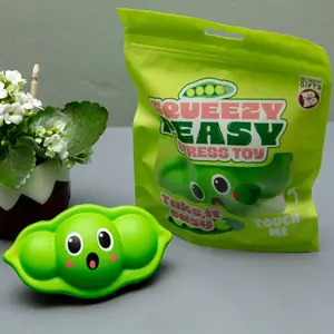 Trending Slow-Rise Stress Toy | Squeezy Peasy Peas-In-A-Pod Fidget