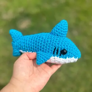 Hand Crocheted Shark