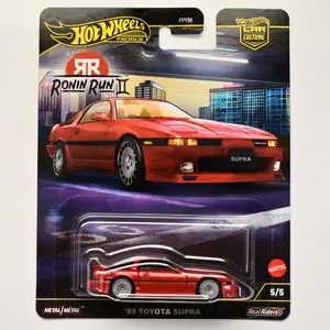Toyota Supra 89 Red 2025 Hot Wheels Premium Ronin Run II Car Culture Collectible