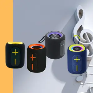 Iphoenix IP160 Bluetooth Speaker BT5.3 Wireless Deep Bass IPX6 Waterproof 12H Playtime FM TF USB Dynamic LED Light Rechargeable Hi-Fi Sound Audio