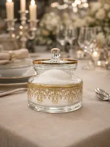 Dream Home Collection Small Glass Canister