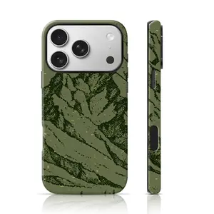 Mountain Sketch Design Aesthetic Phone Case Drop Proof for iPhone 17 Pro Max/16 Pro Max /15Pro Max 15/14/13/12 & Samsung S26 /S25Ultra for Girls