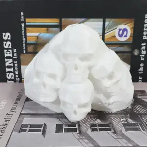 1pc 3D Printed Ps5 Controller Skull Stand, Gaming Accessories, Decorative Gift for Gamers, Perfect Christmas, Halloween, New Year Present