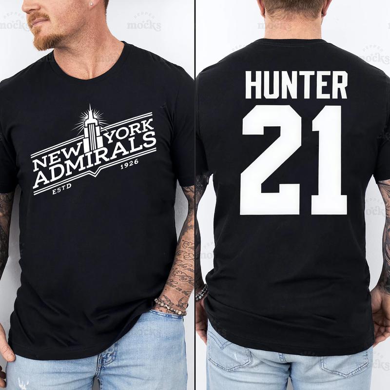 Scott Hunter #21 – New York Admirals Tee | Hudson Williams Connor Storrie Shirt, Ilya Rozanov Shane Hollander Shirt,Heated rivalry T-shirt