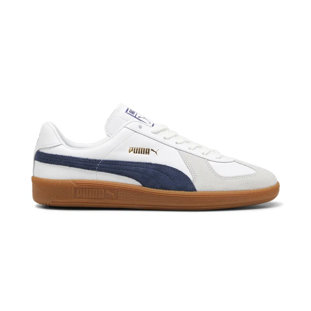 PUMA Mens Army Trainer Lace Up Sneakers Shoes Casual - Blue, White
