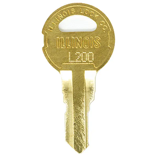 Illinois Lock L233 Replacement Key