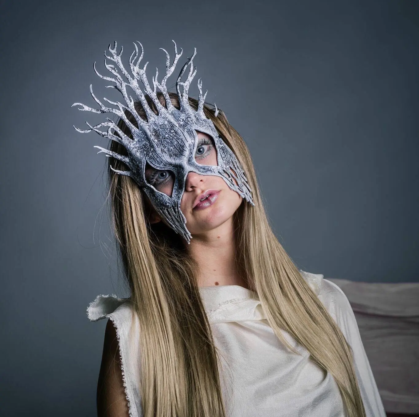 Winter - Handmade Genuine Leather Mask