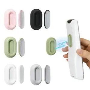 Magnetic Remote Control Holder,2 Counts Self-adhesive Wall Mounted Remote Control Storage Bracket, Remote Control Holder for Remote Controls, Chargers