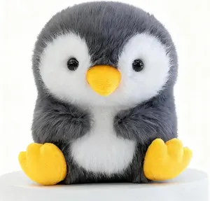 Cute Penguin Stuffed Animal Plush, 5 Inch Small Penguin Plush Toy for Car Dashboard, Office Desk & Home Decor, Soft Lightly Scented Plush Gift