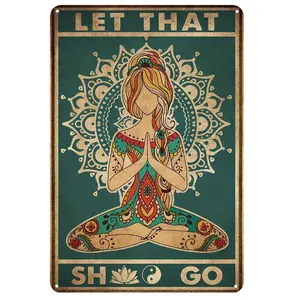 1 Pc, Metal Tin Signs (8''x12''/20cm*30cm), Vintage Creativity Metal Tin Sign, Home Decor Artwork, Wall Bathroom Bar Cafe Garage Garden Farmhouse Decor, Posters For Room, Art Poster, Poster Prints