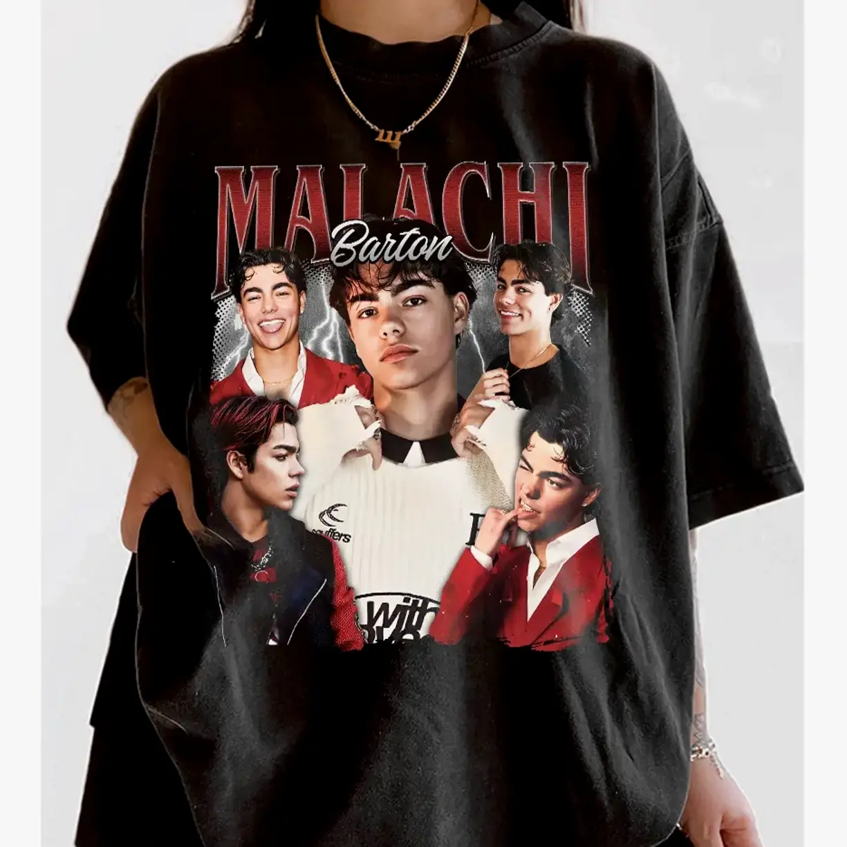 MALACHI BARTON Vintage Shirt, Malachi Barton Kids TShirt, Malachi Barton Fan Tees, Malachi Barton Retro 90s Shirt, Malachi Barton Merch Gift