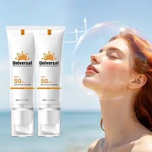 2 PACK sunscreen to prevent sunburn and tanning Universal Protector Solar SPF 50, Protector Solar Con Color, Hydrating Sun Essence Face Sunscreen, Waterproof，sunscreen to prevent sunburn and tanning