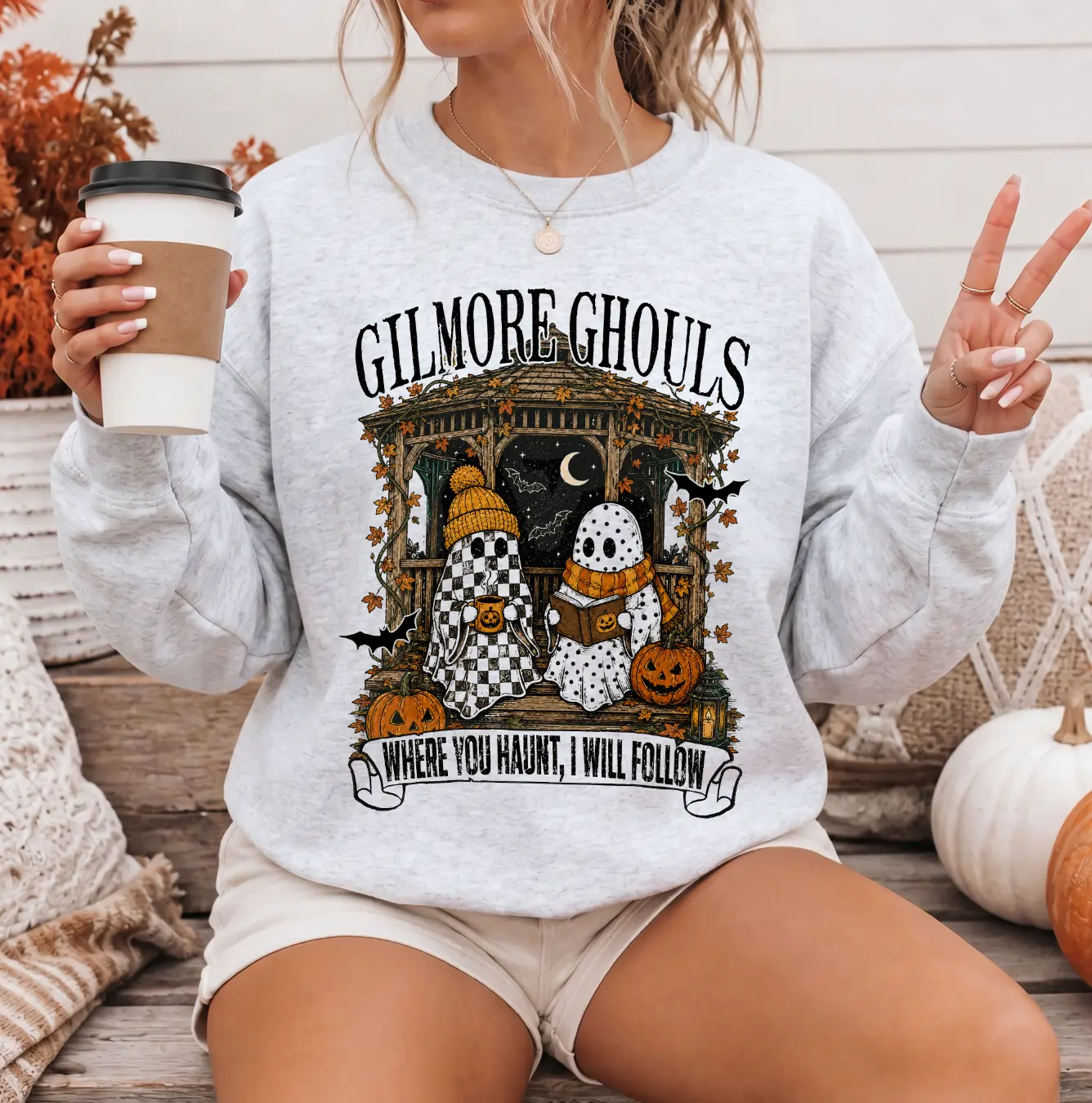 Gilmore Ghouls T-Shirt or Sweatshirt, DTG Printed