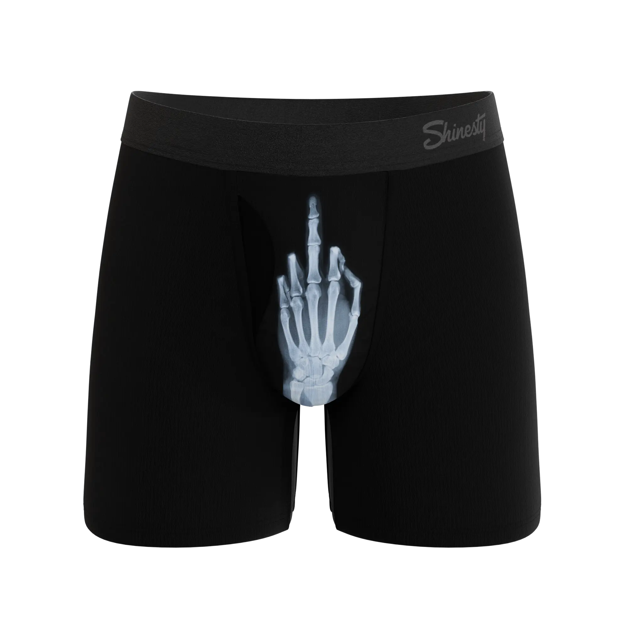 The XXX Ray | Shinesty Middle Finger X Ray Ball Hammock® Magnum Big Pouch Underwear