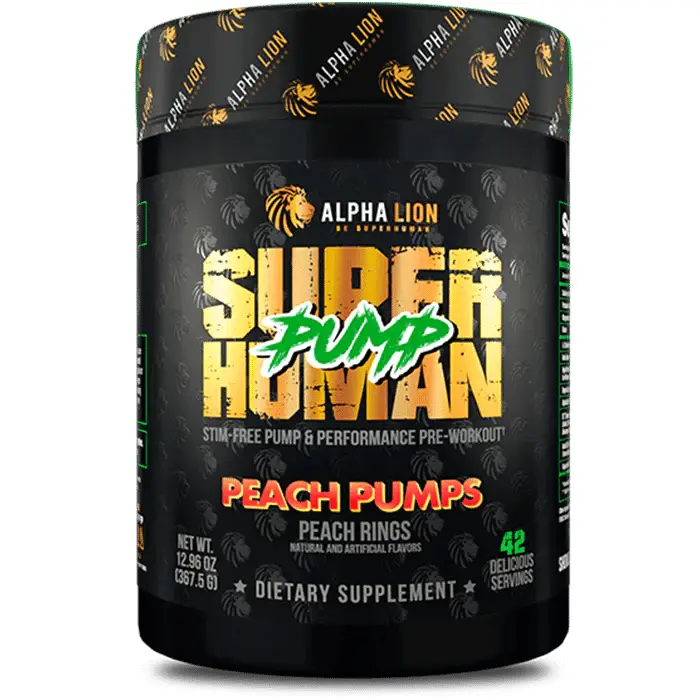Alpha Lion Superhuman Pump Non-Stimulant Pre Workout
