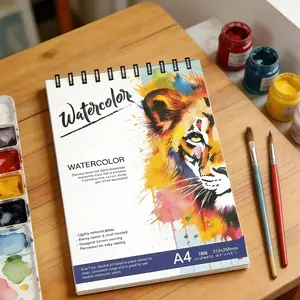 Portable A4 Sketchbook for Kids and Adults, Art Journal for Drawing and Painting, Essential Art Supplies, and Adult Art Notebook