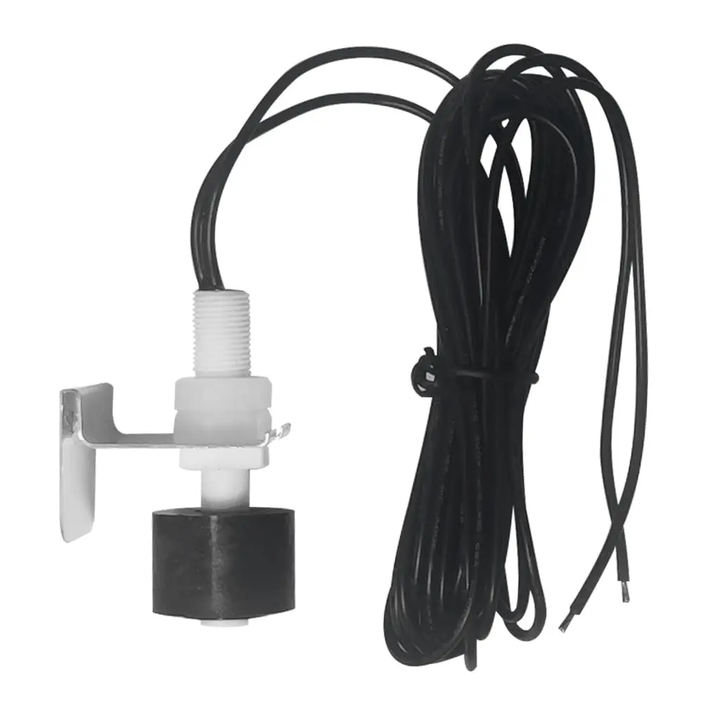 Float Switch for HVAC System Drain Pan Condensate Overflow Level Sensor with Mounting Bracket