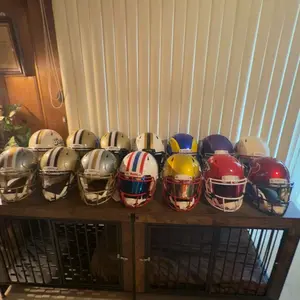(1) - Team REPRESENTATION -  Signed Licensed Authentic Football Helmet - Mystery Break