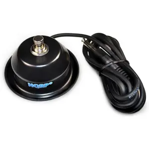 HQRP 1-Button Guitar Amp Footswitch Replacement for Fender 099-4049-000 fits FM, Mustang, Blues Junior amps