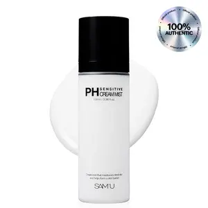 SAM’U PH Sensitive Cream Mist - Official Product Face Mist Hydrating Spray - Dewy Setting Spray Makeup Long Lasting Fixer Face Skin Care (3.38 fl oz)