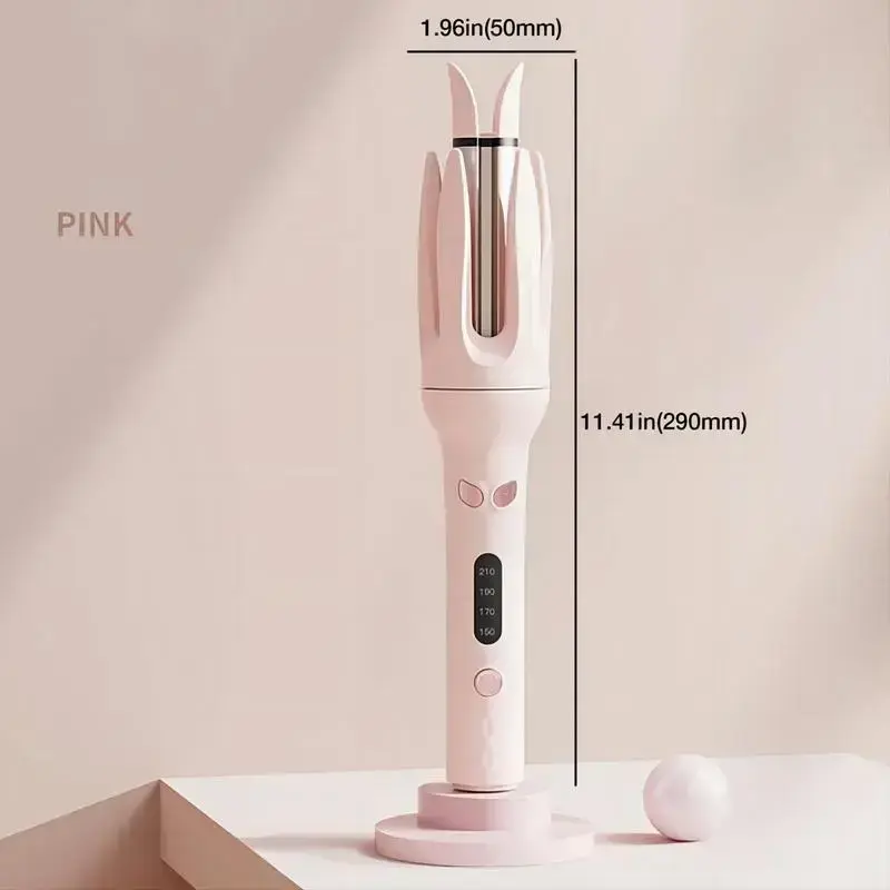 Automatic curling iron, household rotating curling iron, negative ion automatic curling iron, providing 4 temperature modes for women's hairstyles, Valentine's Day gift, automatic curling iron Automatic curling iron, household rotating curling iron, negative ion automatic curling iron, providing 4 temperature modes for women's hairstyles, Valentine's Day gift, automatic curling iron