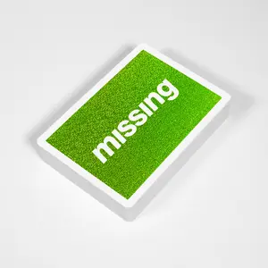 Base Foil Willow Playing Cards by Missing - Cardistry