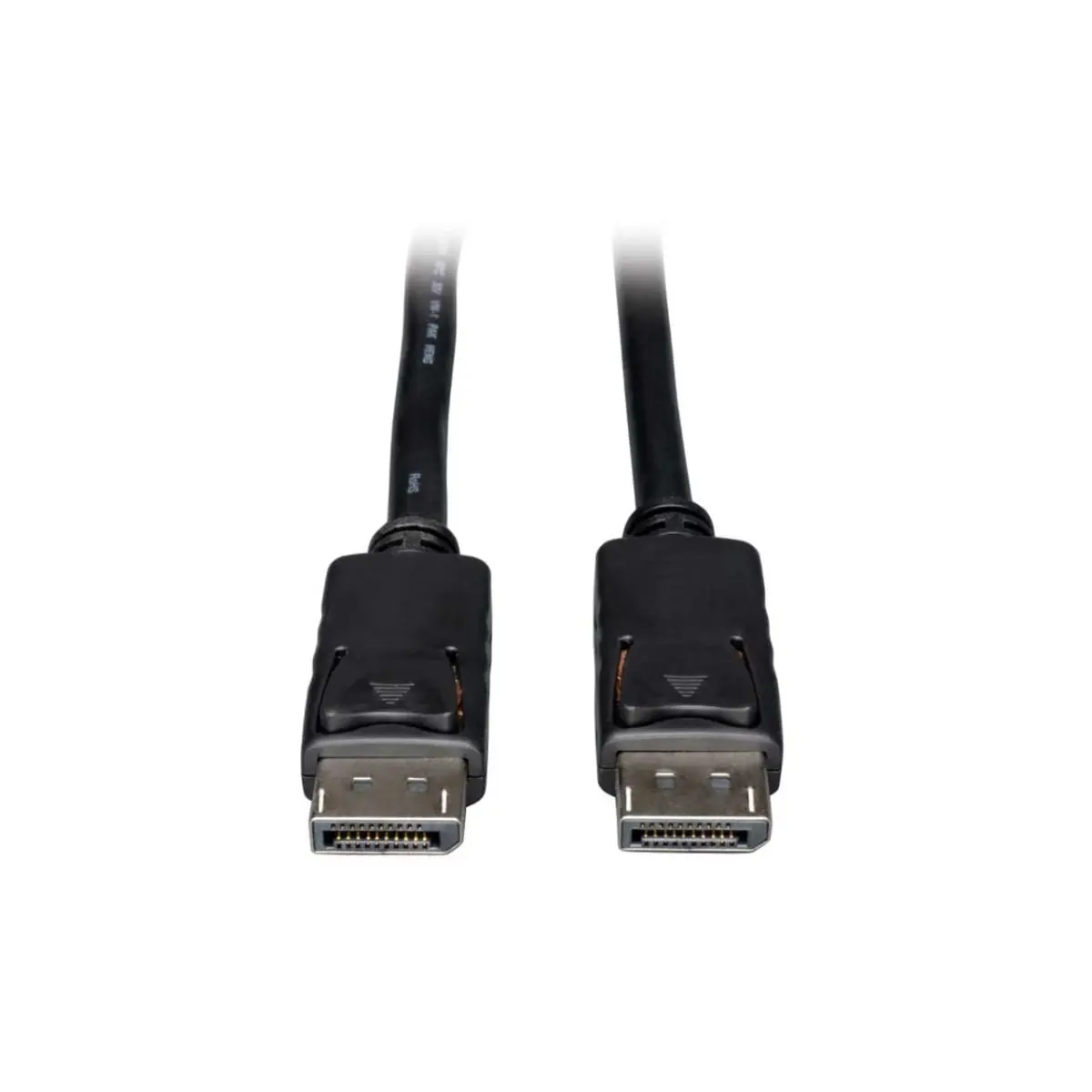 Tripp Lite Wired DisplayPort (Male) Cable with Latches - 25 ft, Supports DisplayPort v1.2, 1080p Digital Video & Audio, High Definition Content Protection Computer Accessory