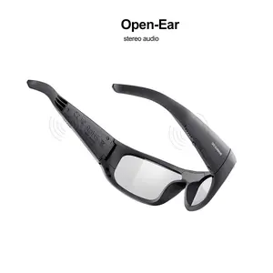 OhO Sunshine Pulse Bluetooth Audio Smart Glasses with Open Ear Speaker for Everyday Life & Outdoor Activities & Sports