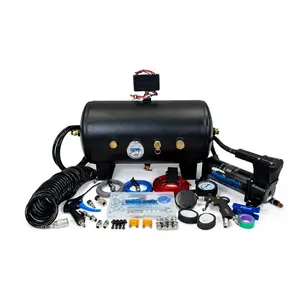 HornBlasters HornAir 544K Onboard Air System for Train Horns & Tire Inflation | 5-Gallon 150 PSI | 12-Volt DC - Automotive