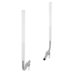 VEVOR Boat Trailer Guide, 60 Adjustable Design Trailer Guide Poles, 2PCS High-Hardness Steel Trailer Guide-Ons, Trailer Guides with PVC Pipes, for Ski Boat, Fishing Boat or Sailboat Trailer