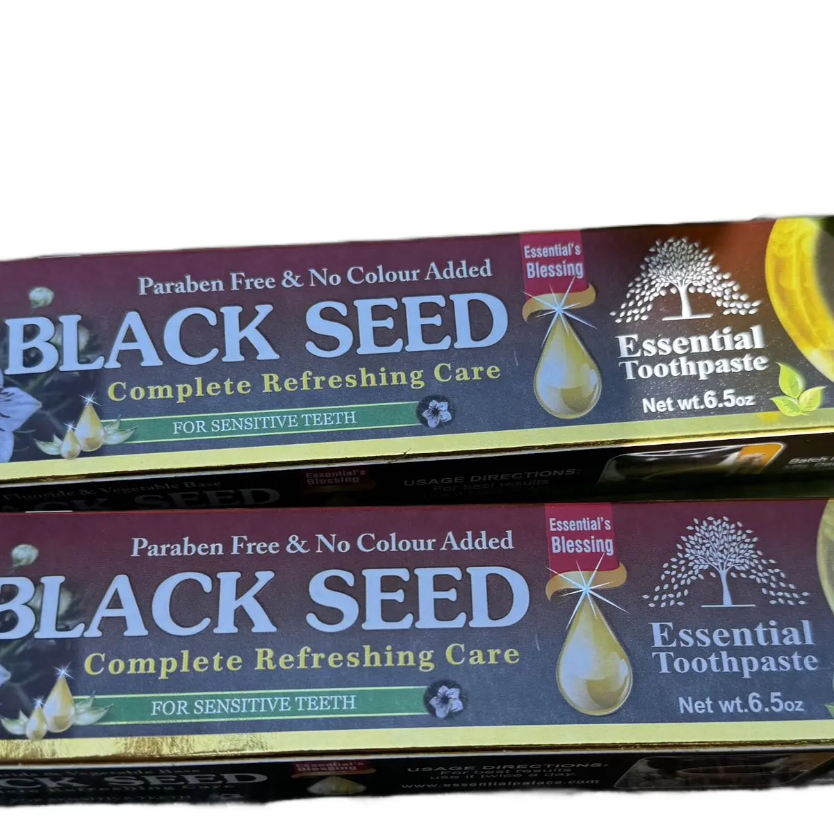 Black Seed Toothpaste for Oral Health and Fresh Breath
