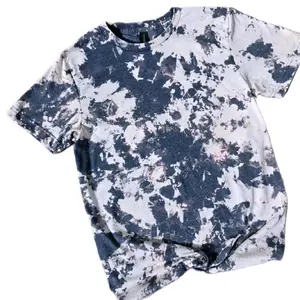Acid Washed Bleached Tee - Softstyle Unisex T-Shirt 65% Polyester 35% Cotton
