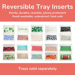 Reversible Tray Insert - Interchangeable - Choose Your Style(s) - TRAYS SOLD SEPARATELY