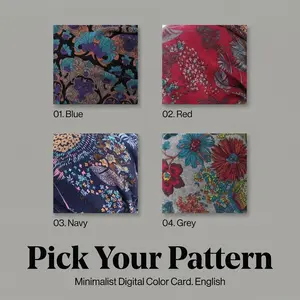 Portable Bohemian Floral Knitted Hats Set, 4 Pcs Soft Stretchy Headwear for Women, Lightweight Multifunctional Chemotherapy Hats, All-Season Head Cover Gift Set