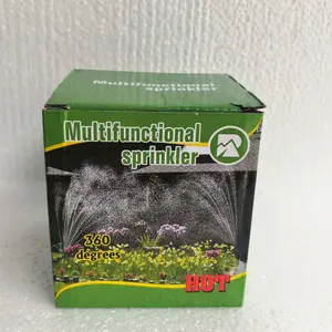 Multi-Functional Adjustable Directional Garden Sprinkler, Ground Insert Watering Head Set, Lawn Irrigation System for Gardening