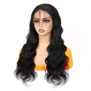 13x4 HD Lace Front Wig 100% Human Hair 180% Density Body Wave Lace Frontal Wig Prelucked with Baby Hair for Women No Shedding ,No Tangle Natural Look and Soft Texture