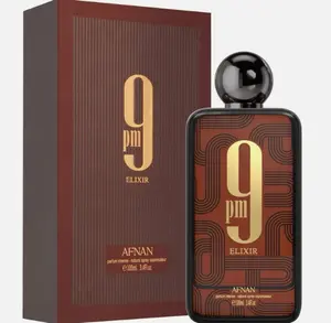 Afnan 9 PM Elixir Eau de Parfum Spray 3.4oz Unisex