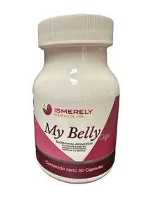 Ismerely My Belly Caps Supplement with 60 Capsules for US Users - Healthcare Vitamin Edible Seed Fitness Bathroom Magnesium