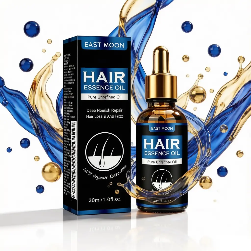 Hair Essence Oil - Nourishing Hair Oil Treatment for Dry & Frizzy Hair, Lightweight Leave In Hair Care for Smooth Shiny Looking Hair