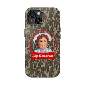 Big Deborah Camo Phone Case For iPhone