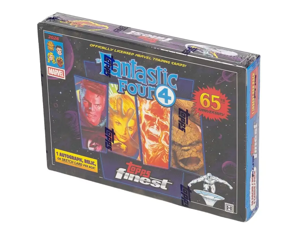 1 (ONE) Single Pack - 2026 Topps Finest Fantastic Four Hobby