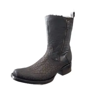 A&A, MENS BOOTS, ESTILO COLORADO, BOTIN 100% ORIGINAL CUELO DE TORO, SUELA DE CUERO, HORMA DUBAI