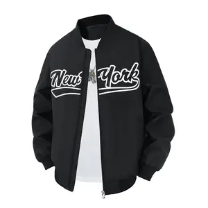 Retro Bomber Jacket – Urban Streetwear Essential for Trendy Vibes Coats Menswear Tops Casual Black Long Sleeve jackets heated jacket fur coat coat winter clothes western clothing fleece jacket Gamis Zipper Motocross heated jacket coat western clothing