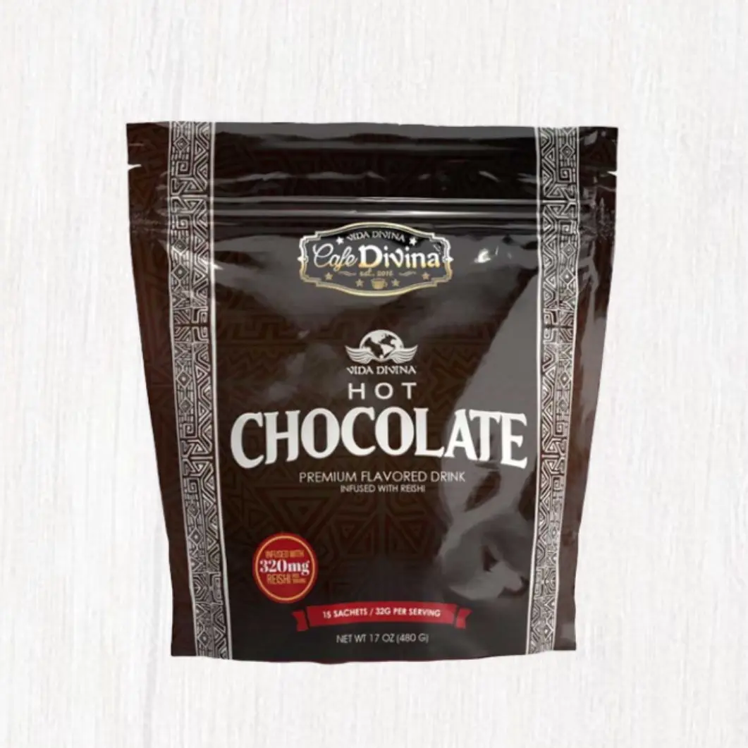 Cafe Divina Hot Chocolate. Cafe Divina Chocolate Caliente (15 sachets)