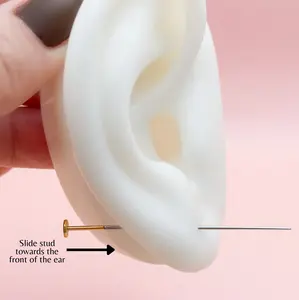 Flat Back Insertion Tool, for threadless Stud and earrings