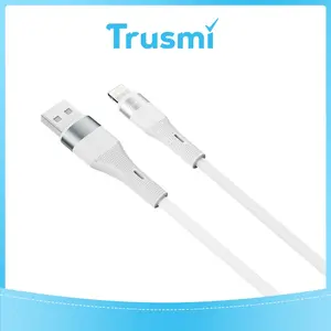 TRUSMI USB to iPhone White Cable